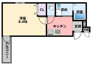 【間取り】 | フジパレス西宮北口Ⅵ番館