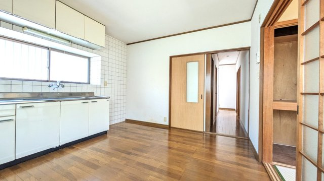 岡山市南区東畦の一戸建てのキッチン