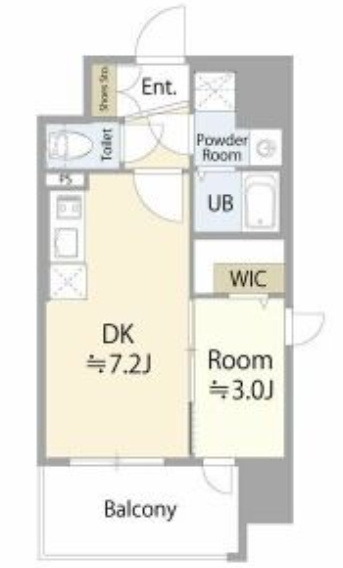 エスリード泉 外堀通の間取り