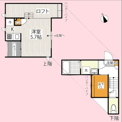 CB宮原スピカの間取り