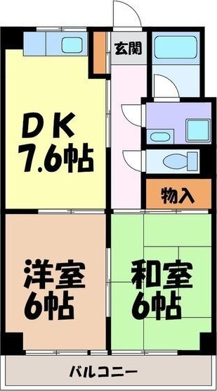 タケセイハイツ道徳