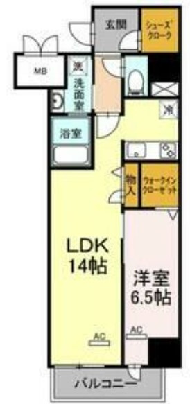 グランアビタシオンノリタケの間取り