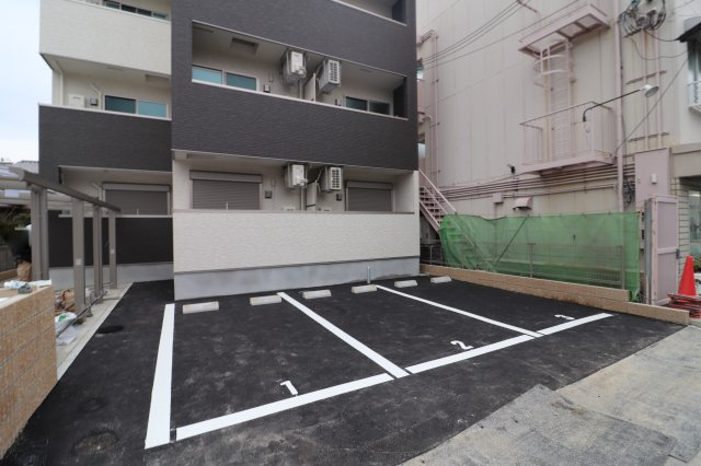 フジパレス阪急茨木北のエントランス