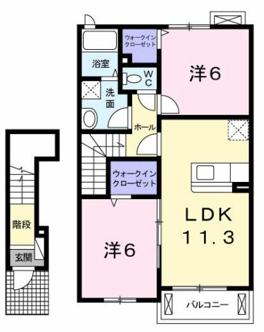 サニー・カーサの間取り