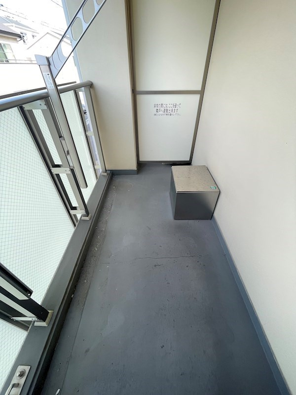 7番館のバルコニー