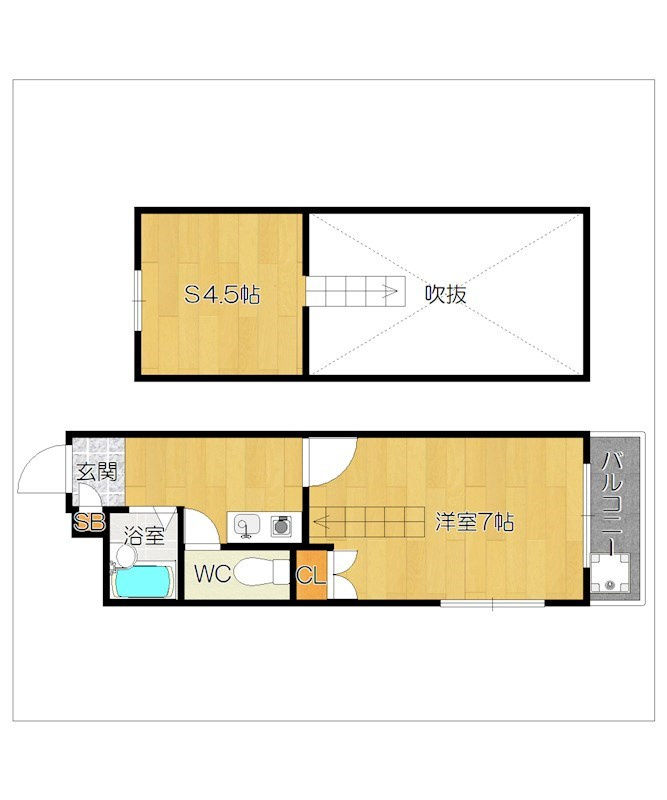 アルカ大手門の間取り