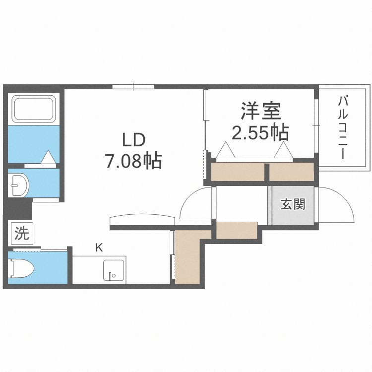 RESIDENCE城西の間取り