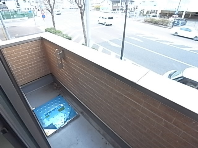メゾンプラージュ苅藻のバルコニー