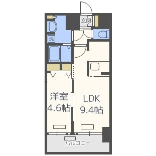 プレサンス立売堀パークシティの間取り