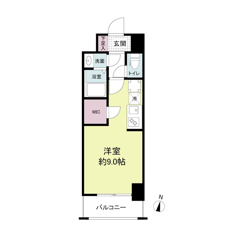 アプリーレ元町ウエストの間取り