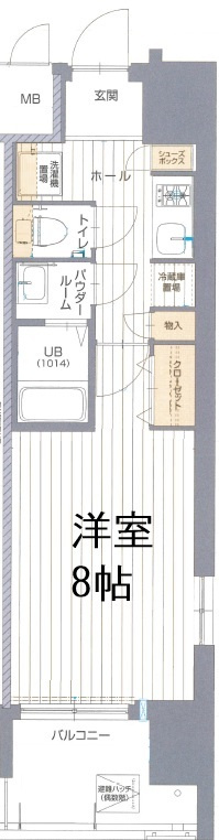W-STYLE神戸Ⅱの間取り