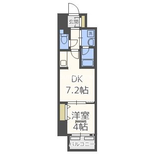 レオンコンフォート本町東Ⅱの間取り