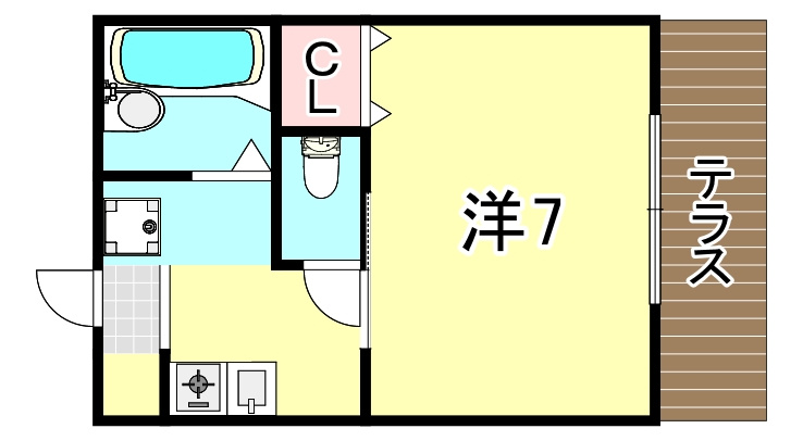 ディアス御影の間取り