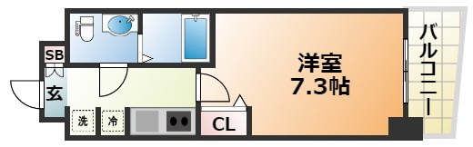 セレニテ神戸プリエの間取り
