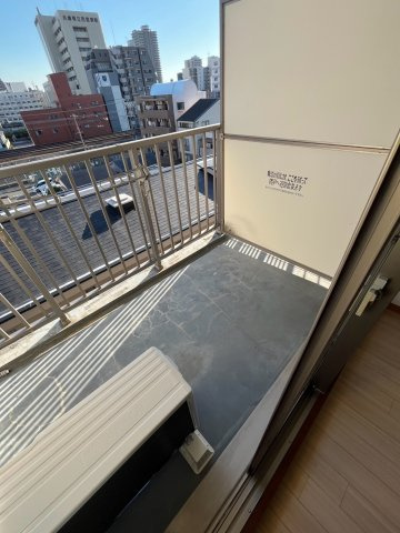 ベルエアー江上のバルコニー