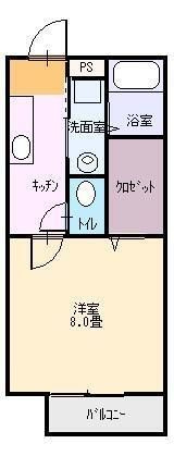 リジェール・アラモードの間取り