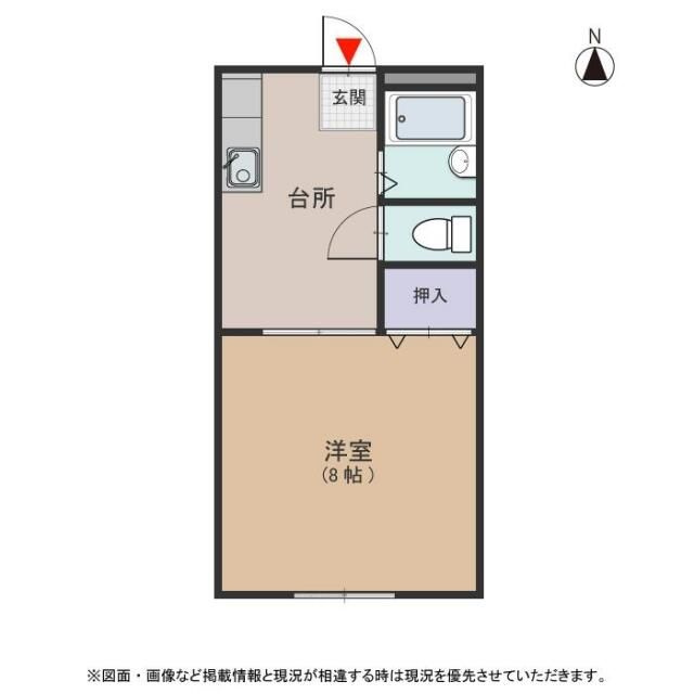 ハウスＫ３　　刈谷市近郊の賃貸ならクラスホーム刈谷店の間取り
