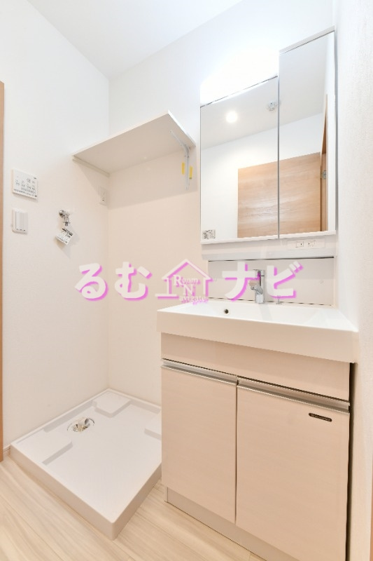 福岡市博多区那珂３丁目のアパートの洗面所