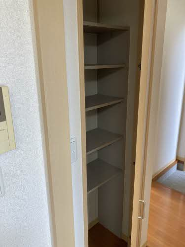 うきうきハイツ A棟の収納|※同タイプの部屋写真です