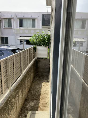 うきうきハイツ A棟の庭|※同タイプの部屋写真です