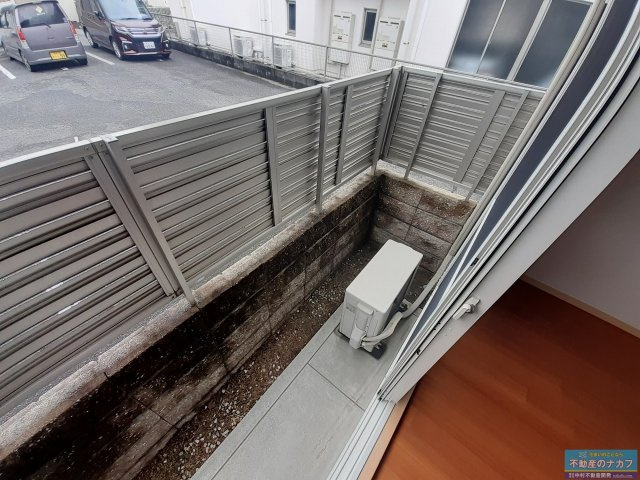 うきうきハイツ A棟の庭