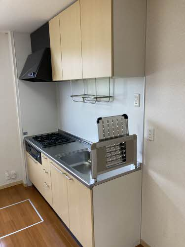 うきうきハイツ A棟のキッチン|※同タイプの部屋写真です