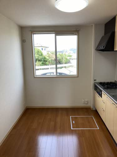 うきうきハイツ A棟の居間・リビング|※同タイプの部屋写真です