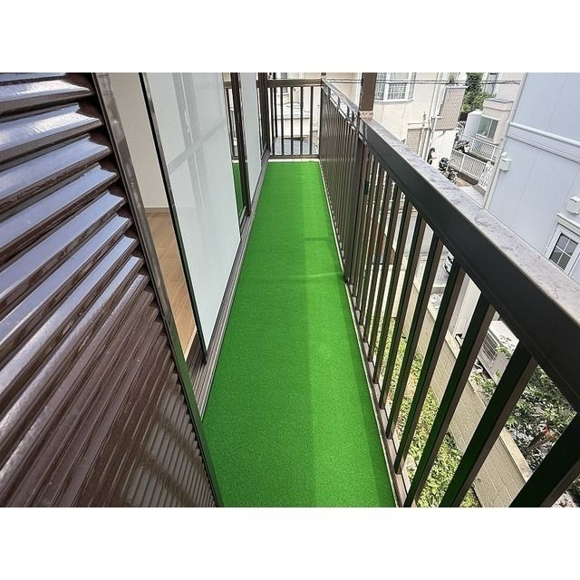 成嶋邸のバルコニー