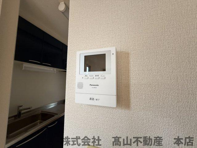 三洋タウン岡垣Bのセキュリティ|※掲載写真は同タイプの別号室です。実際の仕様・設備は内見時にご確認ください