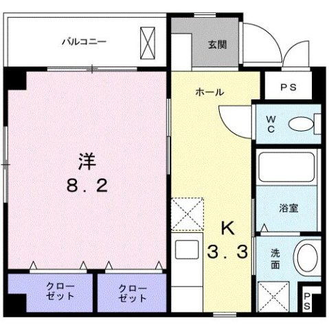 【間取り】 | ブライトヒルＭⅡ