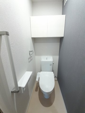 グランソレイユⅡのトイレ|トイレもきれいです