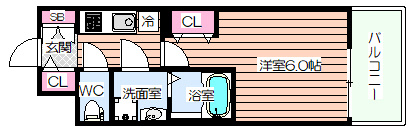 【間取り】 | ワールドアイ大阪West Gate