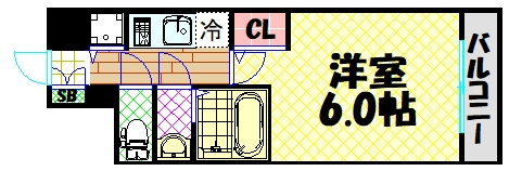 【間取り】 | エステムコート大阪WEST