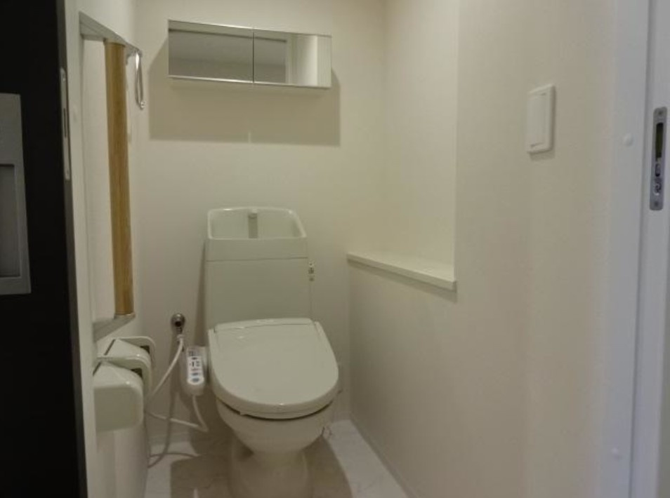 稲城市百村の賃貸マンションのトイレ|別部屋参考写真