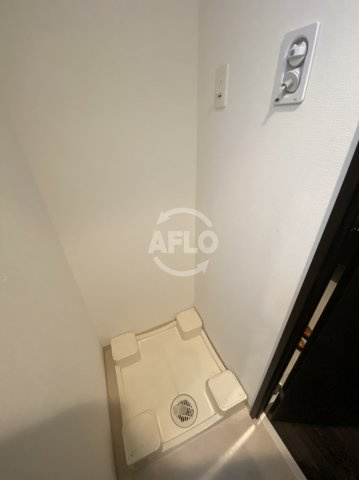 スワンズシティ谷町モデルノの洗面所|スワンズシティ谷町モデルノ　室内洗濯機置き場