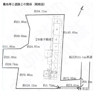 【土地図】 | 成田市大清水　調整区域　売地