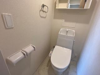 府中市本町４丁目のアパートのトイレ|同施工参考写真