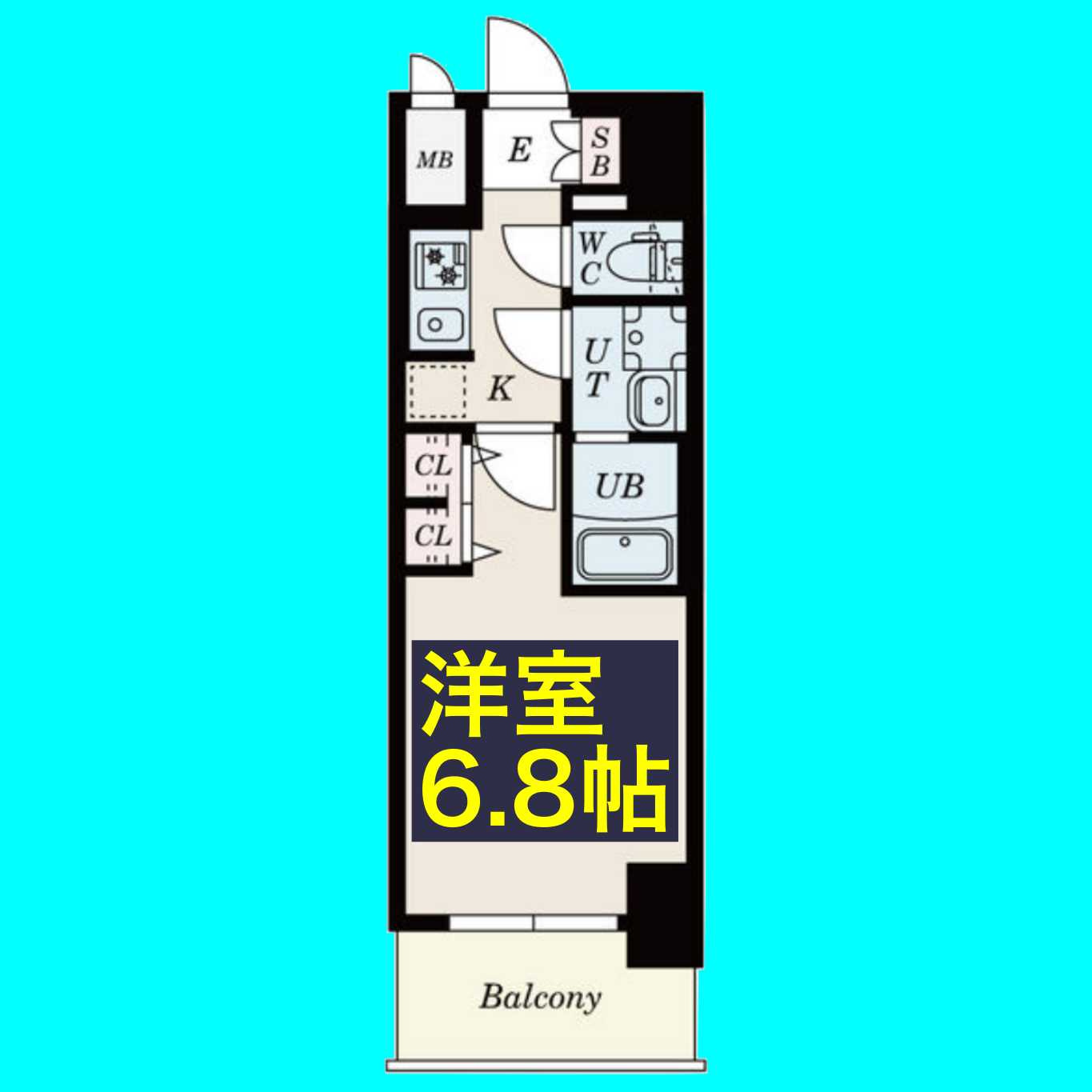 S-RESIDENCE熱田一番の間取り