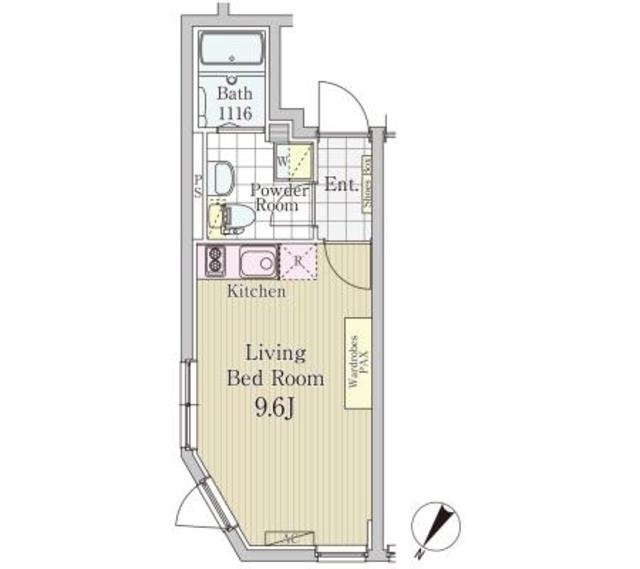 ＬＡＰｉＳ白金高輪の間取り