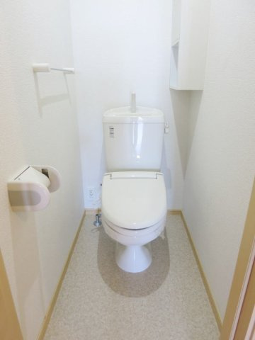 サニーヒル　Ⅱのトイレ|シンプルで使いやすいトイレです