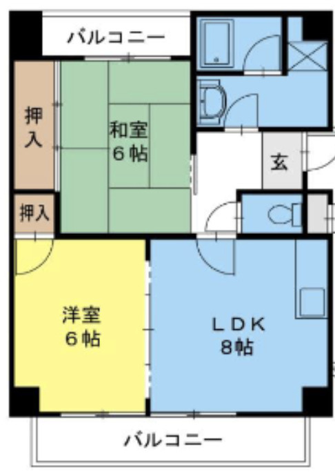 ハーバーウィンズ天保山　築港小学校区の間取り|ハーバーウィンズ天保山　間取り