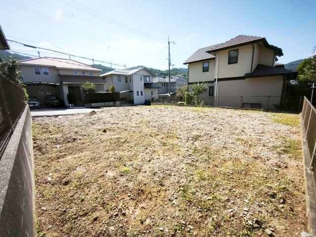 川西市南野坂１丁目　売土地の外観|お庭、BBQ等楽しめます