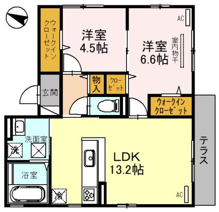 【間取り】 | アルフォンテ上野芝