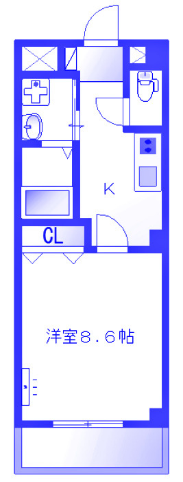 クローリスの間取り