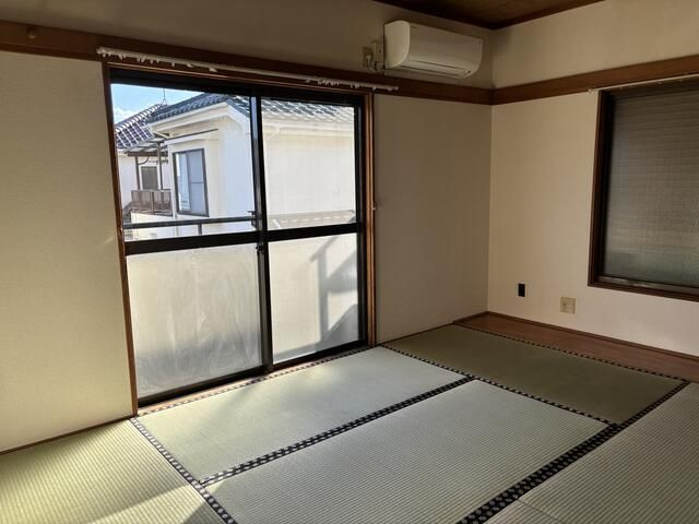 コーポひばりＡの寝室