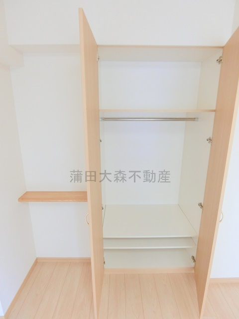 ルーブル蒲田七番館の収納|収納　クローゼット