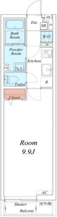 リブリアルカンシエルTの間取り