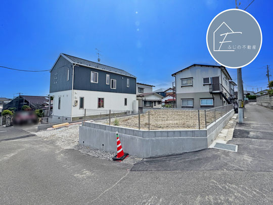 多賀城市笠神の前面道路含む現地写真