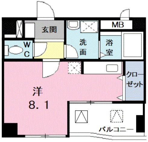 エスタシオンの間取り