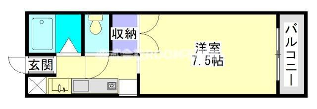 サンライズ都北の間取り